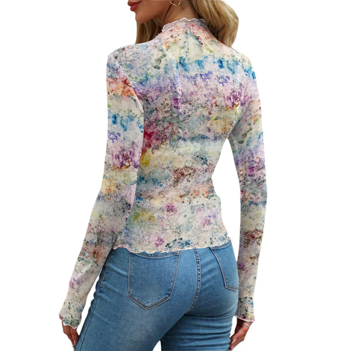 All-Over Print Women's Mesh T-shirt